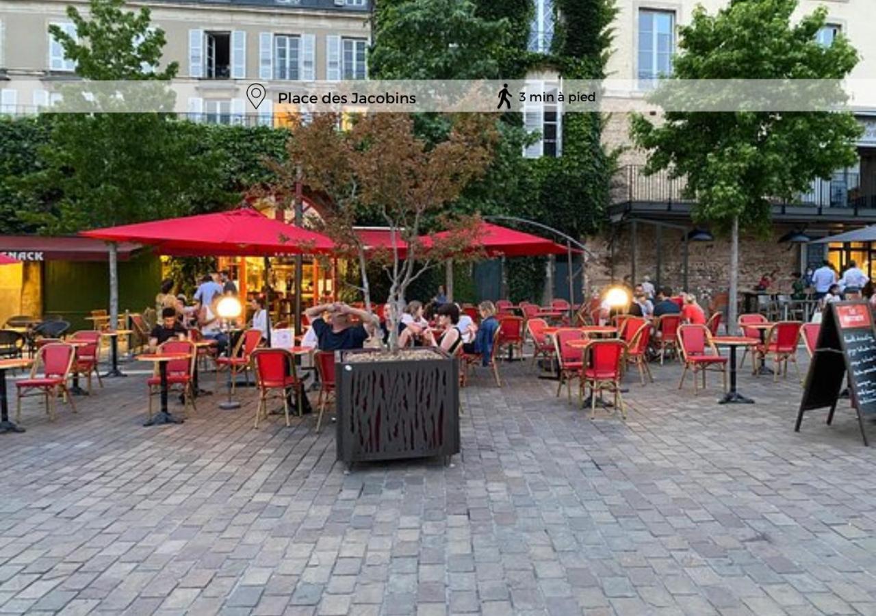 Apartamento Le Cosy-Chic, 2 Min A Pied Cathedrale , Jacobins Le Mans Exterior foto