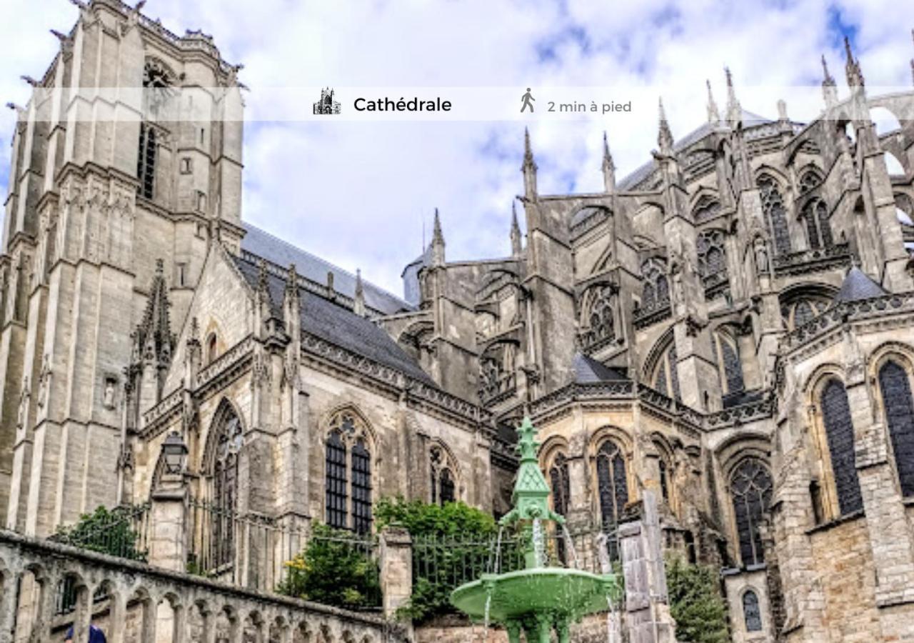 Apartamento Le Cosy-Chic, 2 Min A Pied Cathedrale , Jacobins Le Mans Exterior foto